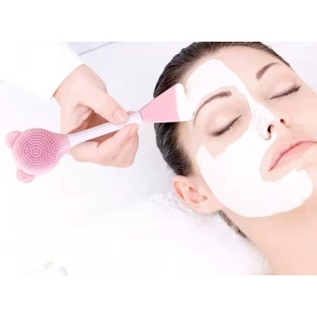 Cilt Bakım Fırçası ve Maske Spatulası (5460)
