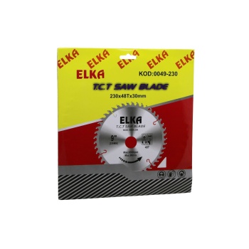 ELKA 0049-230 230 X 48T X 30MM  AĞAÇ SUNTA KESİCİ DİSK (5460)