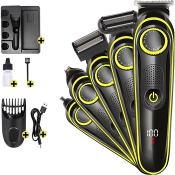 Saç &amp;amp; Sakal Şekillendirici Tıraş Makinesi Erkek Bakım Seti 5 in 1 Ultimate (5460)