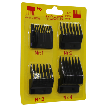 MOSER 4 PARÇA  MAKİNE TARAK SET (5460)