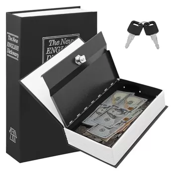 Kitap Görünümlü Metal Kasa Kumbara Tipi (5460)