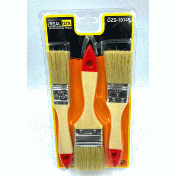 3 PARÇA  BOYA KESTİRME FIRÇA SETİ NO-1- 1.5 -2 (5460)