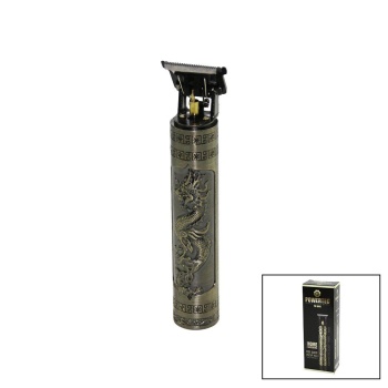 POWERTEC TR-1005 MAT GÜNLÜK EVDE BAKIM VÜCUT KILI ENSE - SAKAL TRAŞ MAKİNESİ USB ŞARJLI BASKILI GÖVDET BIÇAK (5460)