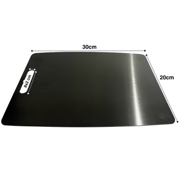 Paslanmaz Çelik Kesme Tahtası  20X30 cm Mutfak Sebze Et Kesme Tahtası Doğrama Tahtası Mutfak Aksesuarları (5460)