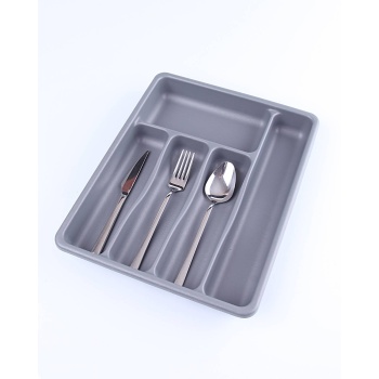GRİ - 5 BÖLMELİ ÇEKMECE İÇİ KAŞIKLIK 36x29x5cm (5460)