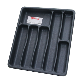 GRİ - 7 BÖLMELİ ÇEKMECE İÇİ KAŞIKLIK (5460)