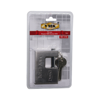 70MM GRİ KAYAR MİLLİ ASMA KİLİT (5460)