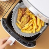 Renkli Isıya Dayanıklı Yıkanılabilir Silikon Fırın Ve Airfryer Yuvarlak Pişirme Matı 20 Cm (5460)