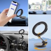 Tüm Telefonlarla Uyumlu Manyetik Araç Telefonu Tutacağı Katlanır 360 Derece Dönen Telefon Standı (5460)