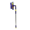 STAR Q 2 BAŞLI=CAMSİL ÇEKPAS - M.FİBER MOP=24.5CM 360 DERECE BAŞLIK CAMSİL - MOP UZAYAN METAL - PLS.SAP= 85-133CM (5460)