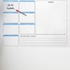 Haftalık Planlayıcı Manyetik Duvar Stickerı Takvim 70 cm x 56 cm (5460)
