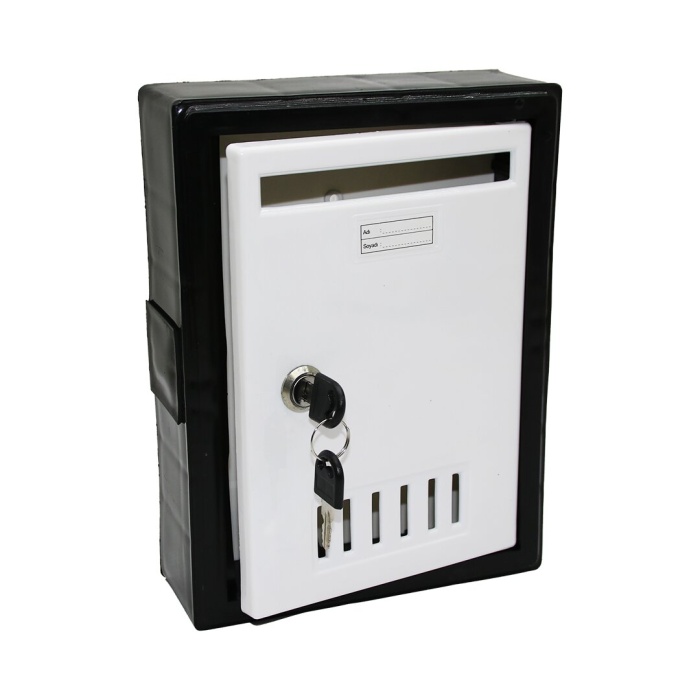 PLASTİK SİYAH POSTA KUTUSU (5460)