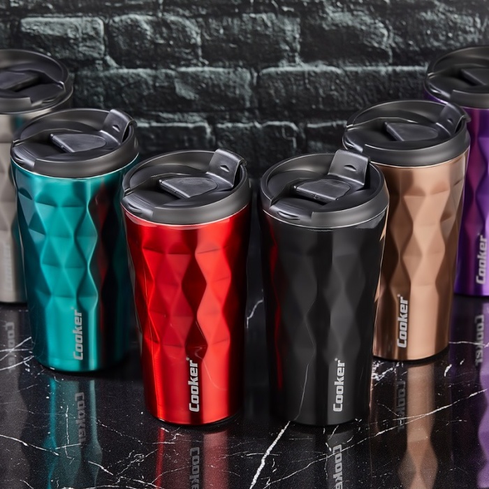 CKR-2048 350ML.ÇELİK MUG TERMOS BARDAK RENKLİ (5460)