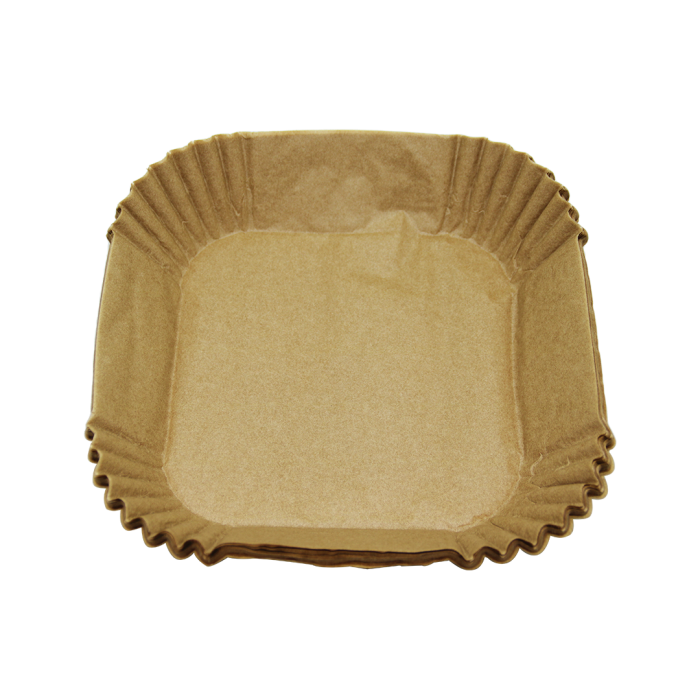 AİR FRYER 50 PARÇA  KARE - 16X4.5CM KAĞIT PİŞİRME KALIBI (5460)