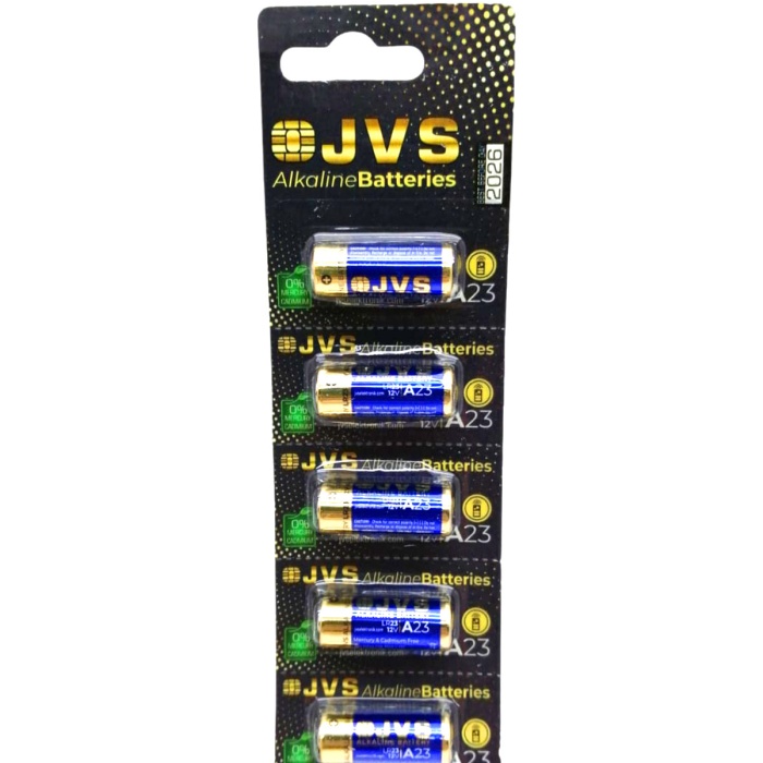 JVS A23 LR23 12V ARAÇ KUMANDA PİLİ 5Lİ KART (5460)