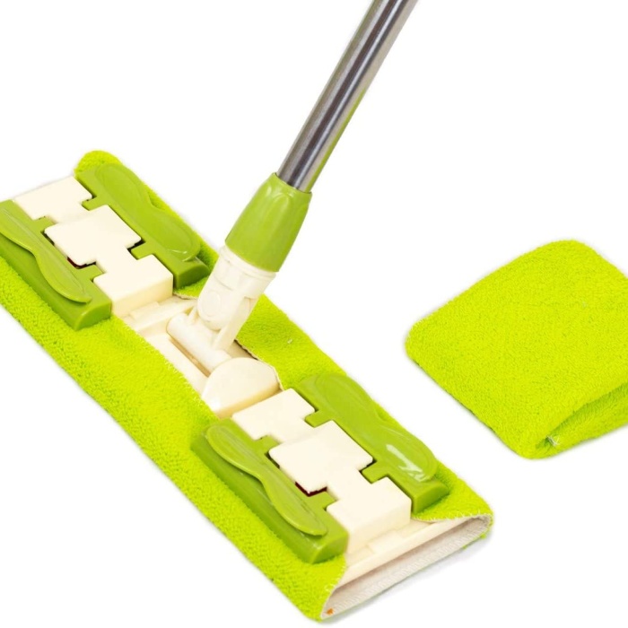 Sihirli Spin Mop Teleskopik Çok Amaçlı Mop +1 Bez Hediyeli - Mor (5460)