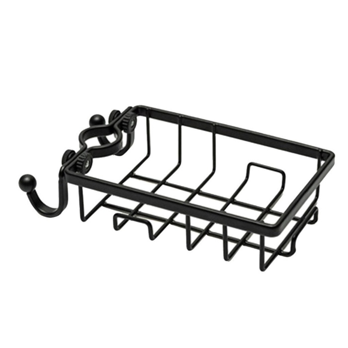 Paslanmaz Çelik Mutfak Banyo Musluğuna Sabitlenebilir Sabunluk (5460)