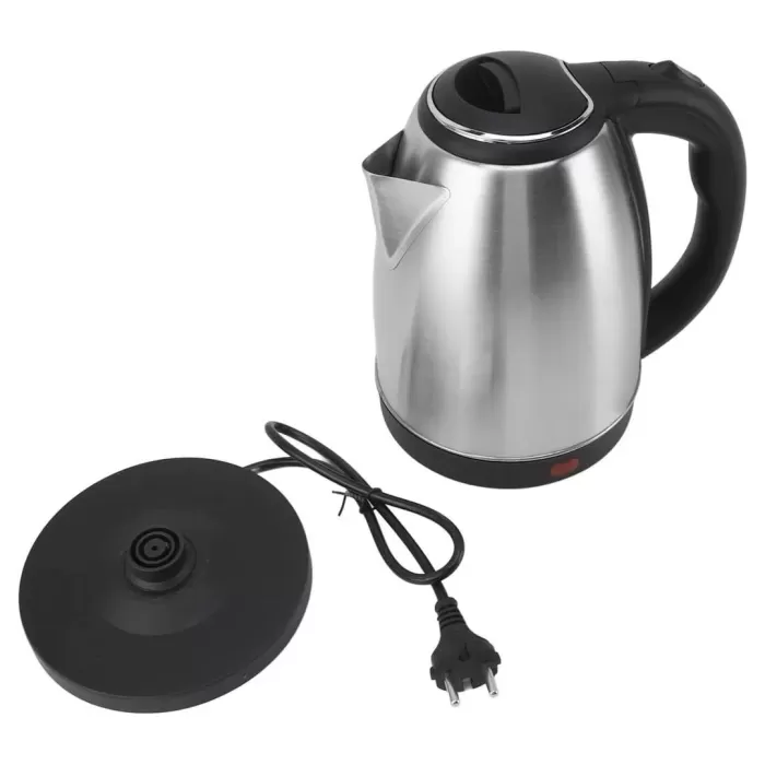 Crown CRW-7102 1500W 1.8 Litre Lüks Çelik Su Isıtıcı Kettle İnox (5460)