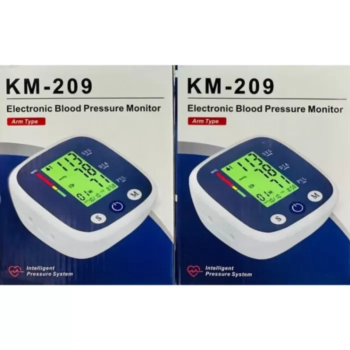 Otomatik Dijital Lcd Elektronik Tansiyon Aleti Kol Tipi Km-209 Akıllı Basınç Sistemi (5460)