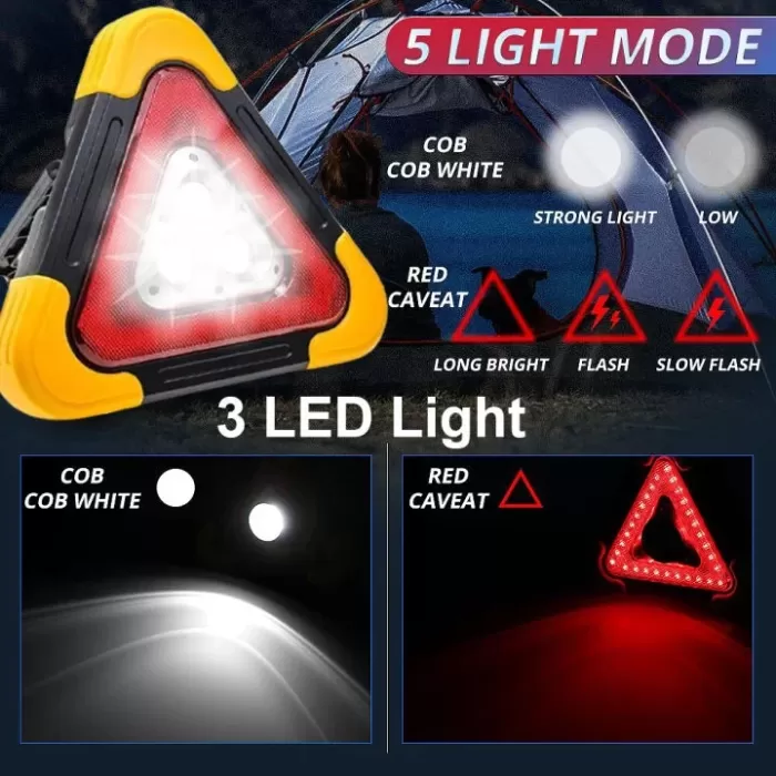 Hurry Bolt Şarjlı Cob Led Reflektör (5460)