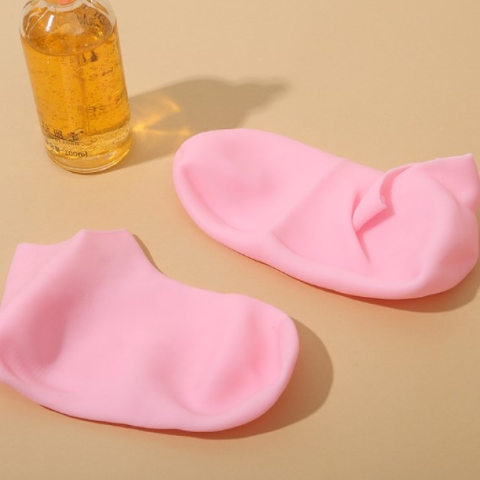 Silikon Nemlendirici Çorap Ayak Bakım Çorabı (5460)