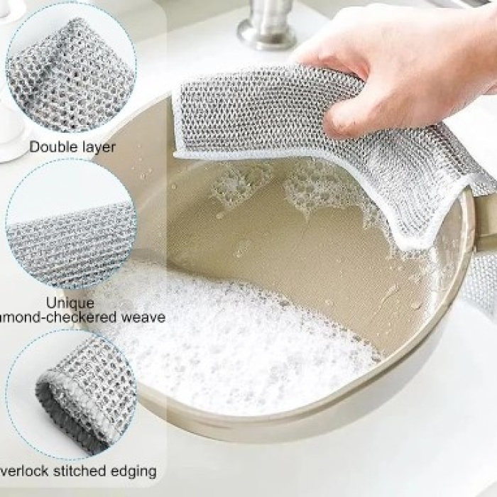 Çok Amaçlı Sihirli Tel Temizlik Bezi (5460)