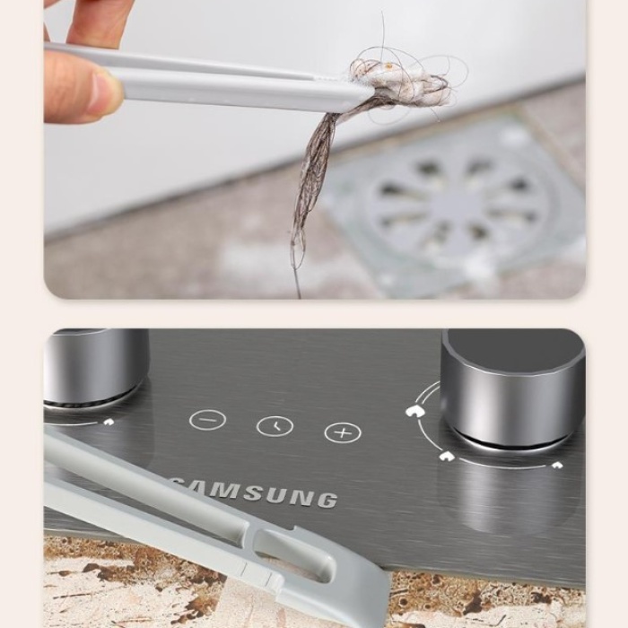 Döner Başlıklı Temizlik Fırçası Cımbızlı (5460)