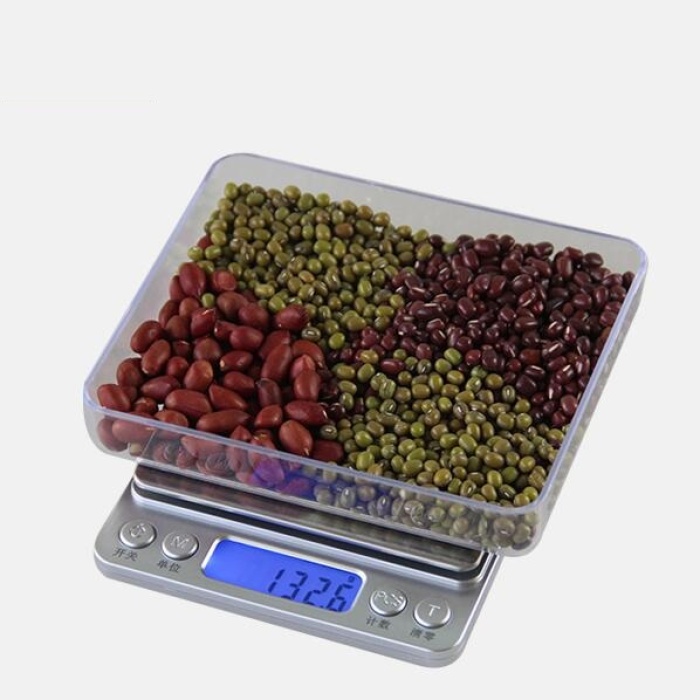 Kuyumcu Terazisi Profesyonel Dijital 2000 gr Hasas Terazi 0.1 Gr (5460)