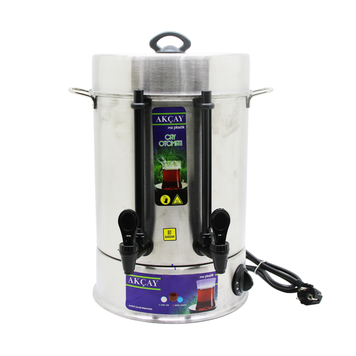 ÇAY OTOMATI 80 BARDAK SEMAVER ELEKTRİKLİ ÇAY MAKİNESİ ( MARKA DEĞİŞKENLİK GÖSTEREBİLİR )  (5460)