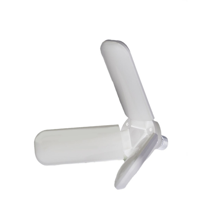 3 KOLLU PERVANE MODELİ BEYAZ LED LAMBA AMPUL 24W - E27 (5460)