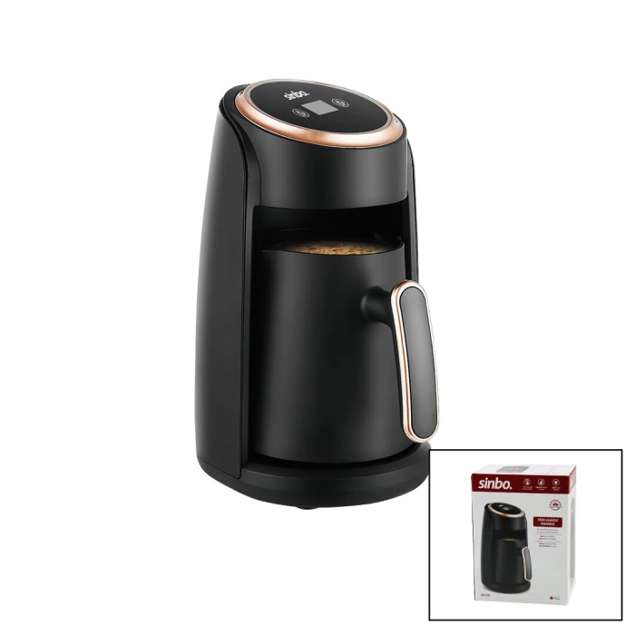 ELEKTRİKLİ TÜRK KAHVESİ MAKİNESİ 4 FİNCAN SESLİ UYARI - TAŞMA ÖNLEYİCİ SİSTEM SCM-2978 (5460)