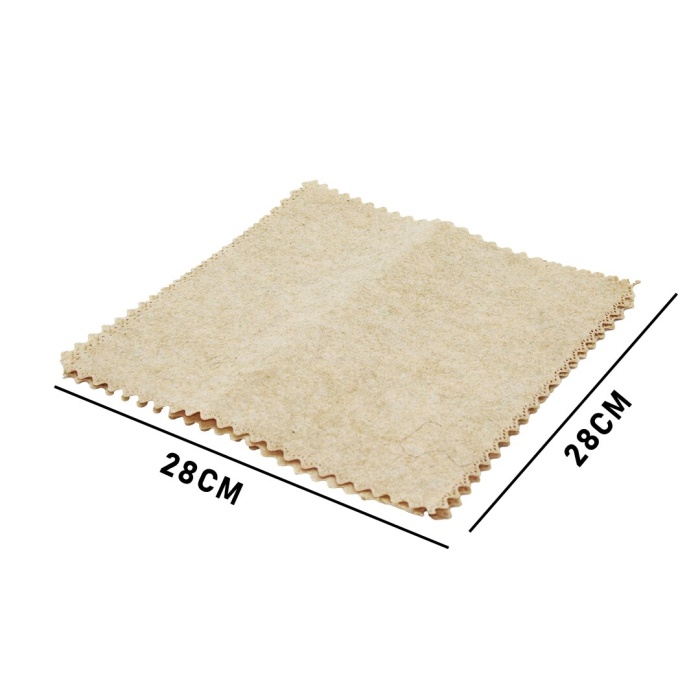 3 PCS 28X28CM YEŞİL LİF KABAK BİTİKİ ÜRETİMİ SAF DOĞAL TEMİZLİK BEZİ (5460)