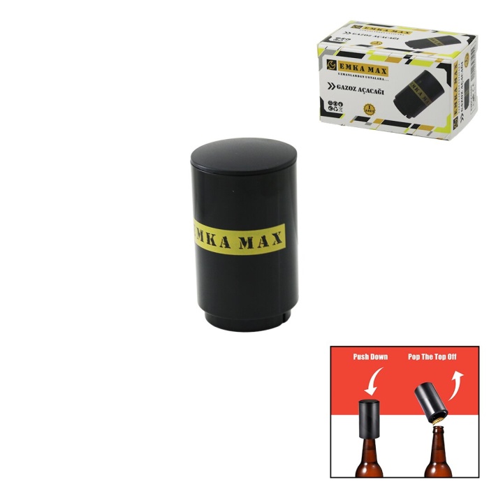 PRATİK KAPAK AÇACAK ŞİŞE KAPAĞINA TAK = BAS-BIRAK (5460)