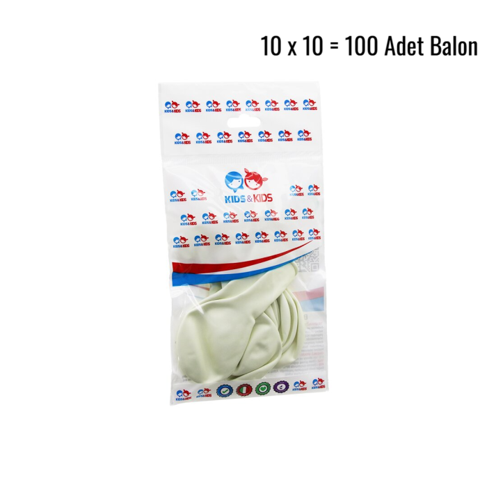 BEYAZ 100PCS BALON G-90A (5460)