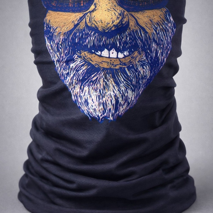 Sakallı Yüz Desenli Baf Buff – Çok Amaçlı Boyunluk &amp;amp;amp; Maske 1 No (5460)