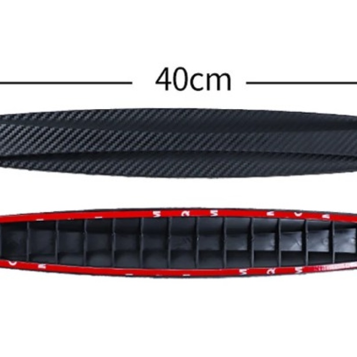Araba Tampon Koruyucu Karbon Desenli Siyah Beyaz (5460)