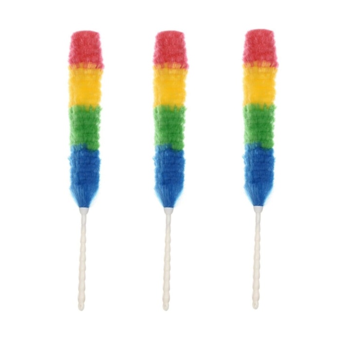 3 Adet Anti Statik Toz Alma Püskülü Duster  (5460)