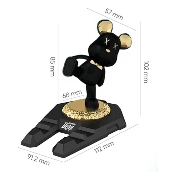 Ayıcıklı Telefon ve Tablet Standı Masa Üstü Telefon ve Tablet Tutucu Aparatı (5460)