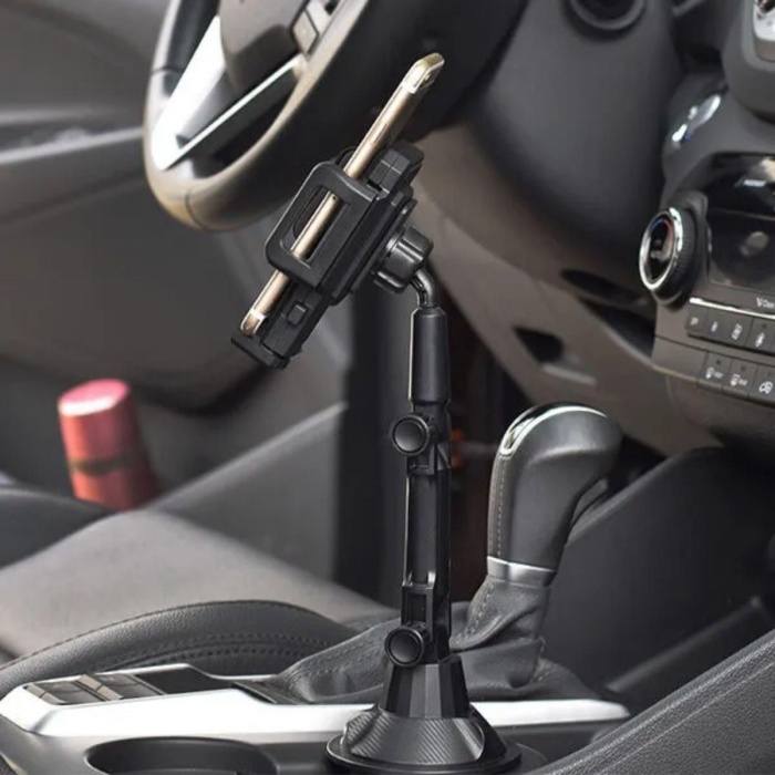 Teleskopik Araç Bardak Yerine Giren Telefon Tutucu (5460)