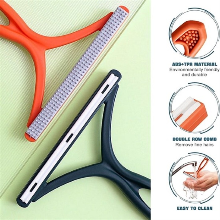 Kedi Köpek Tüy Toplayıcı Çift Taraflı Pamuk Tiftiği ve Tüy Toplama Aleti (5460)