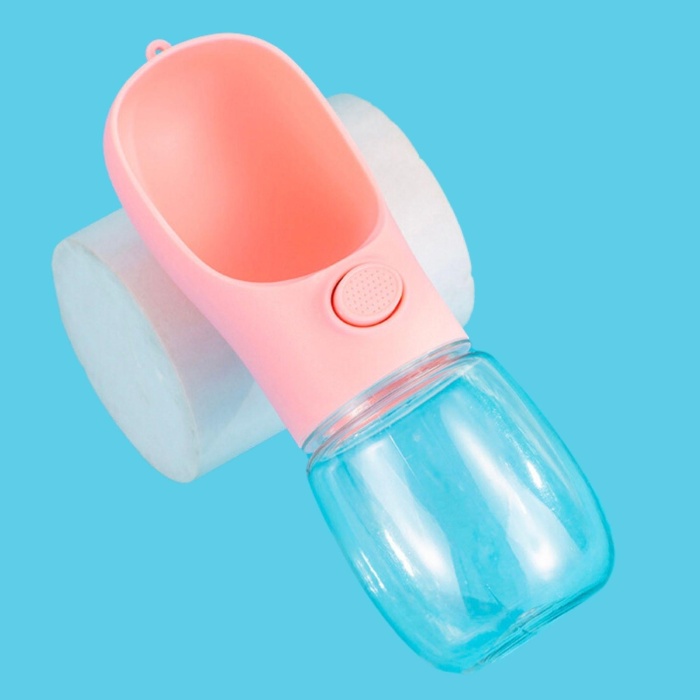 450 ml Taşınabilir Butonlu Evcil Hayvan Suluğu (5460)