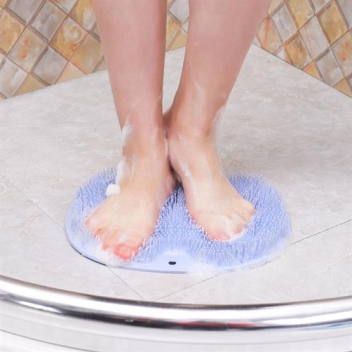 Çok Amaçlı Esnek Yumuşak Banyo El Ayak Vücut Plastik Duş Matı Plastik Banyo Matı (5460)