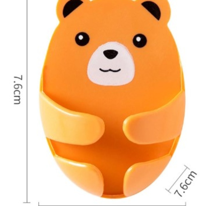 Ayıcık Desenli Çok Amaçlı 4 lü Fiş Tutucu (5460)