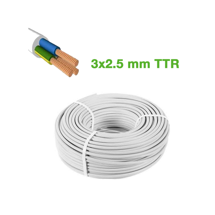 TTR 3x2.5mm KABLO 100MT  CCA KABLO (5460)