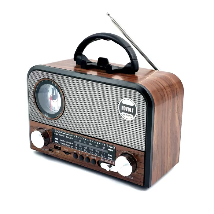 Nns NS-6697BT Taşınabilir Bluetooth Nostaljik Radyo (5460)