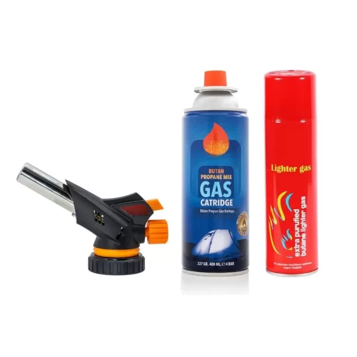 1300 Derece Profesyonel Pürmüz Çakmak WS-509C Kafa Çakmak (5460)