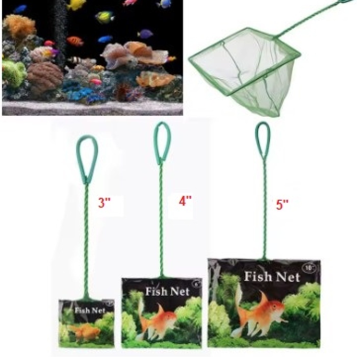 Akvaryum Balık Yakalama Kepçesi 5 inç 13 cm (5460)