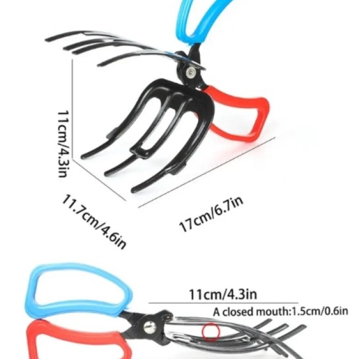 3 Pençeli 11 cm Balık Sabitleyici Maşa (5460)