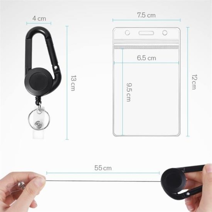 Teleskopik Karabina Anahtarlık (5460)