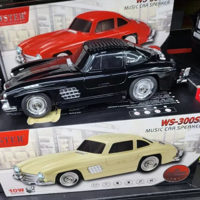 WS-300SL Klasik Benz Model 10W Bluetooth Hoparlör Fm Radyo USB (5460)